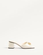 VLOGO SIGNATURE SLIDE SANDAL IN CALFSKIN 60MM - Image 7